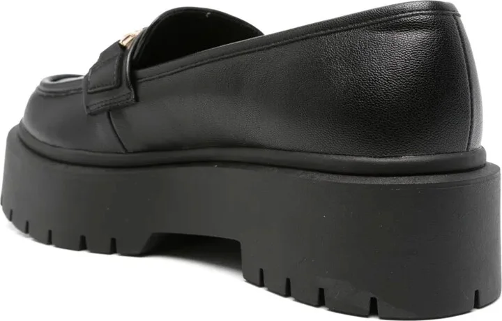 45mm Logo-Buckle Leather Loafers - Image 3