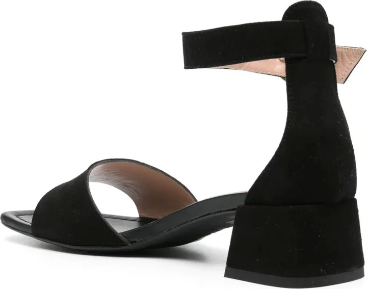 45mm Logo-Buckle Suede Sandals - Image 3