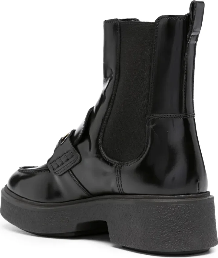 45mm Logo-Plaque Ankle Boots - Image 3
