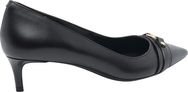 45MM logo-plaque pointed-toe pumps - Image 3