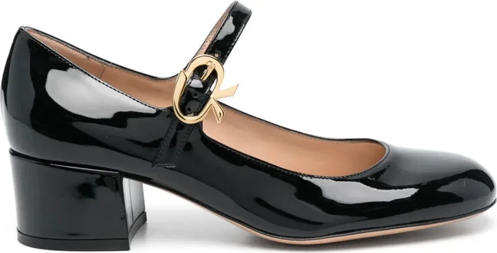 45mm Mary Ribbon pumps