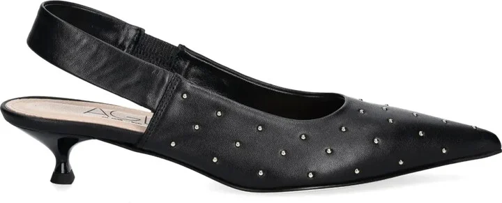 45mm Micro-Stud Embellished Pumps