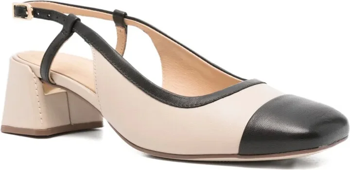45mm Nyta slingback leather pumps - Image 2