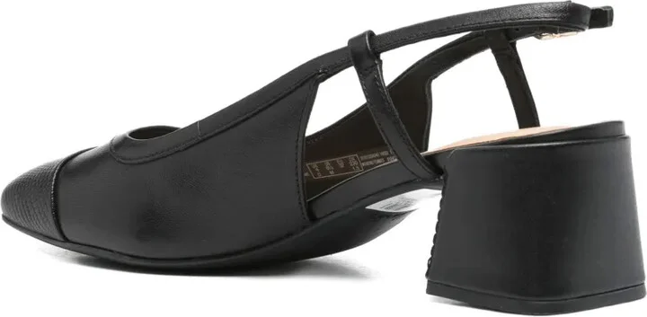 45mm Nyta45 slingback block-heel pumps - Image 3