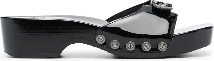 45mm Patent-Finish Sandals