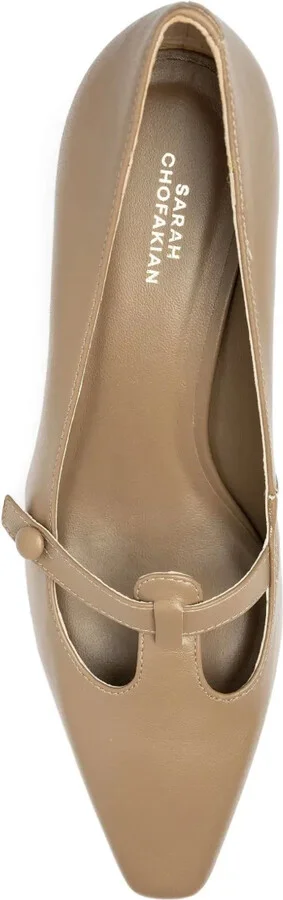 45mm Pointed-Toe Button Pumps - Image 4