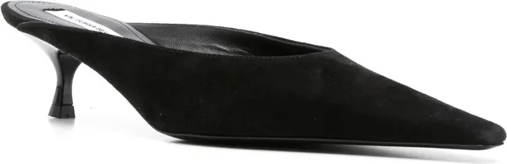 45mm Pointed-Toe Leather Mules - Image 2
