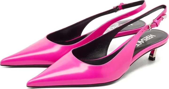 45mm Pointed-Toe Slingback Pumps - Image 2