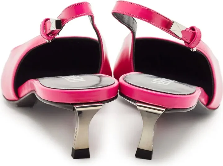 45mm Pointed-Toe Slingback Pumps - Image 3