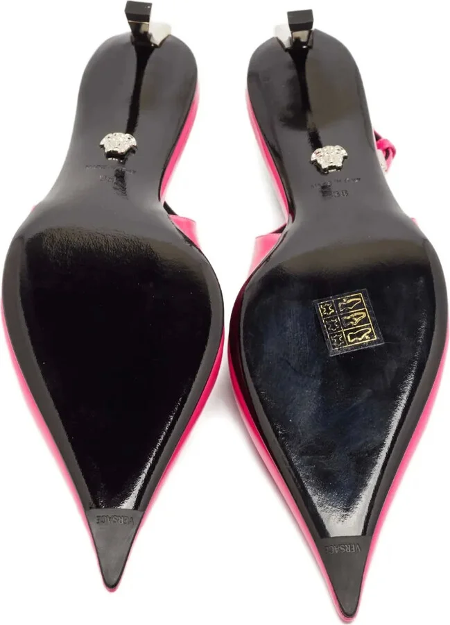 45mm Pointed-Toe Slingback Pumps - Image 4