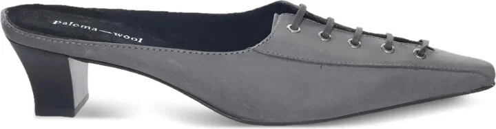45mm Puy lace-up mules