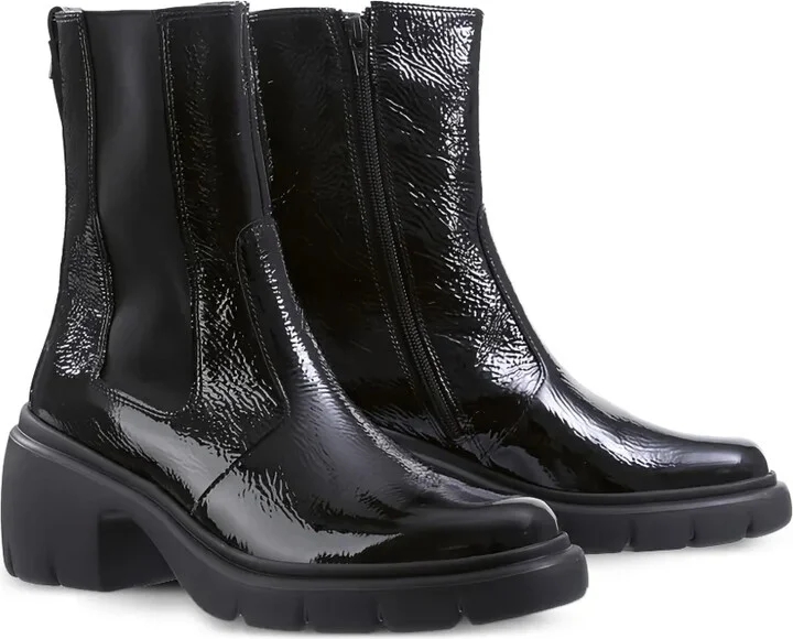 45mm Robyn patent ankle boots - Image 2