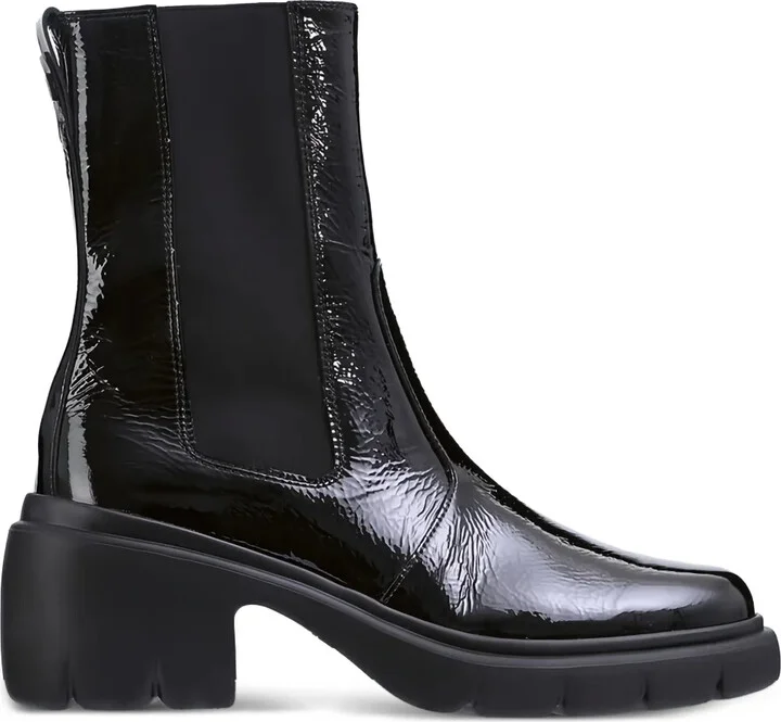 45mm Robyn patent ankle boots