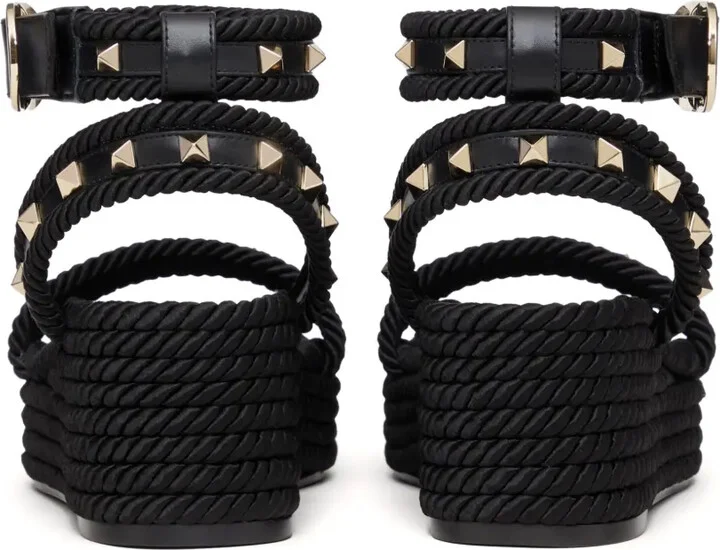 45mm Rockstud flatform sandals - Image 3