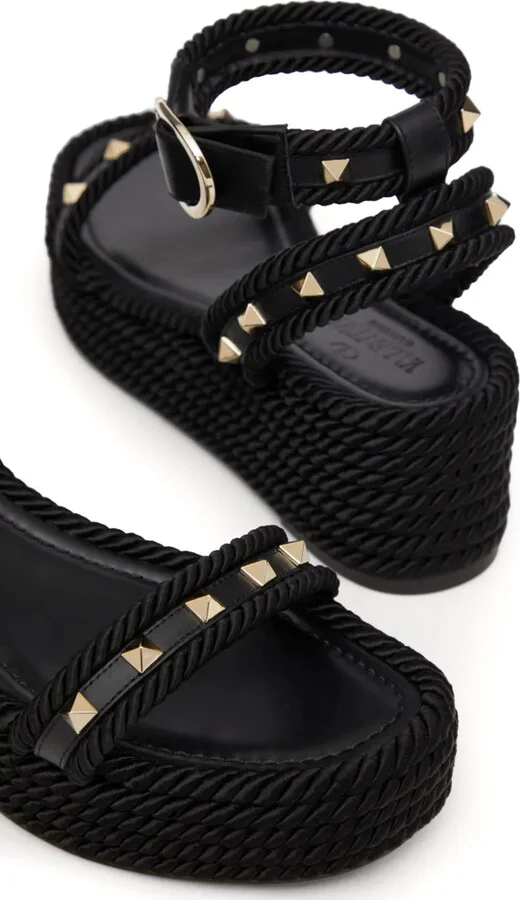 45mm Rockstud flatform sandals - Image 5