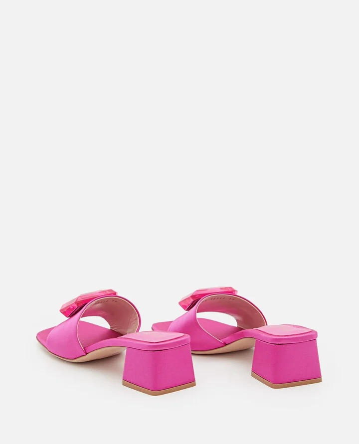 45mm Satin Sandals - Image 3