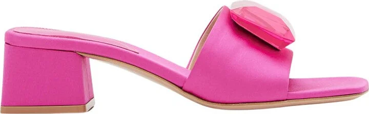 45Mm Satin Sandals