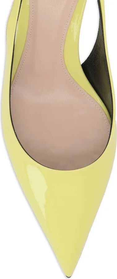 45mm Signoria chain-embellished slingback pumps - Image 4