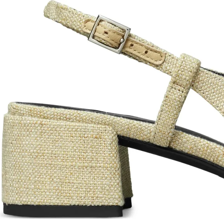45mm Sling Back Heeled Pumps - Image 4