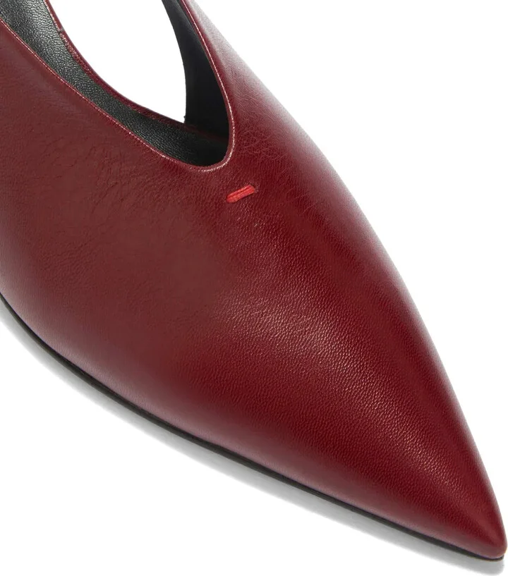 45mm Slingback Leather Pumps - Image 5