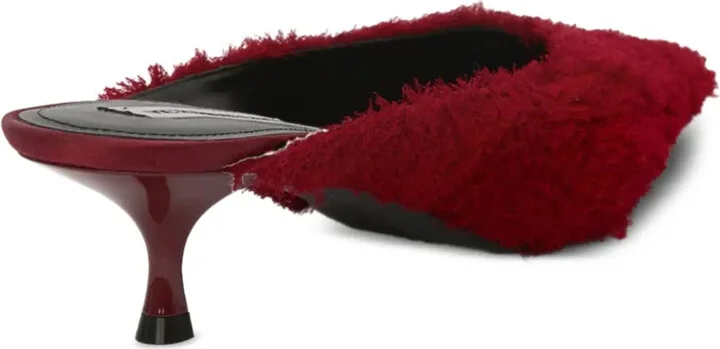 45mm Sloan pointed-toe fringed mules - Image 3