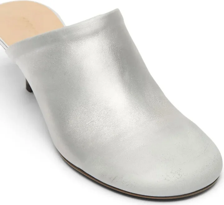 45mm Spilla laminated leather mules - Image 4