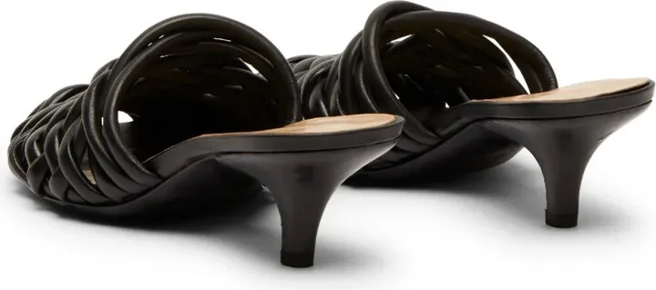 45mm Spilla leather mules - Image 3