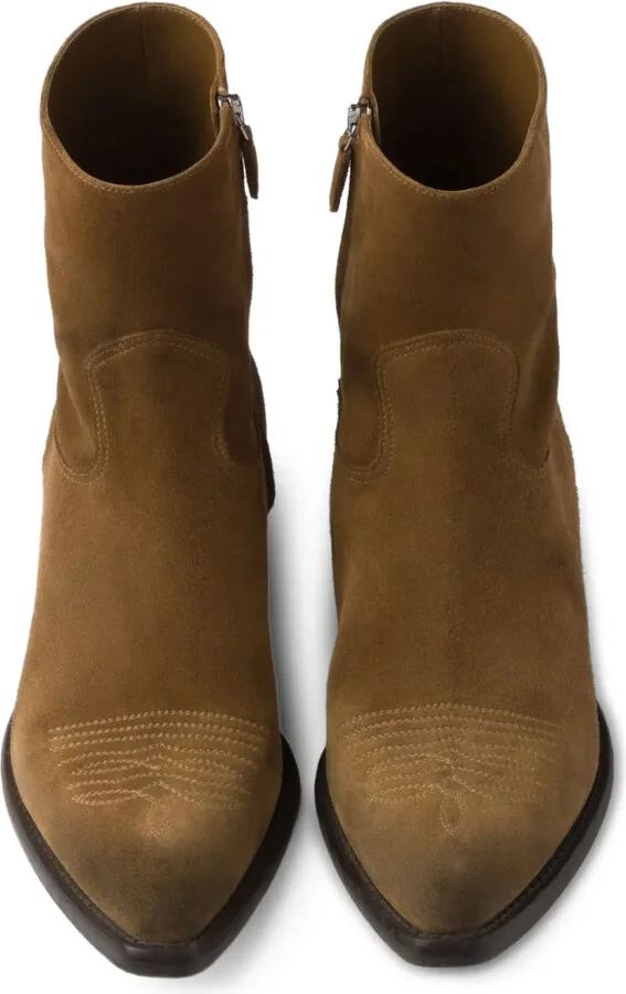 45mm Suede Boots - Image 4