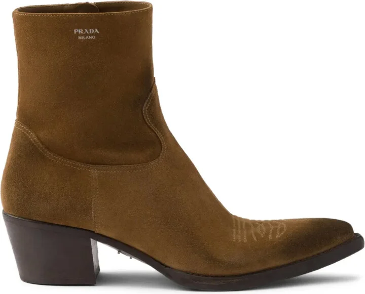 45mm Suede Boots