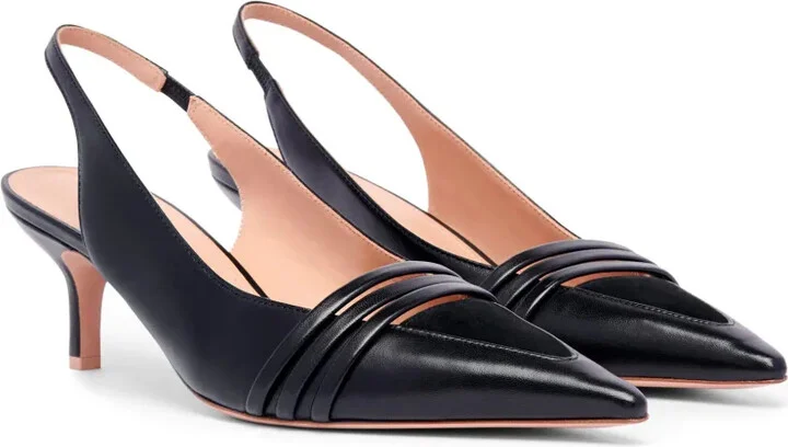 45mm Tanner leather pumps - Image 2