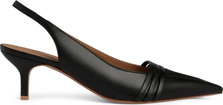 45mm Tanner leather pumps