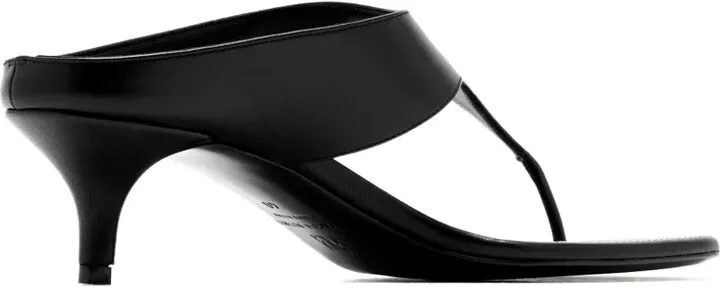 45mm Thong leather heeled sandals - Image 4