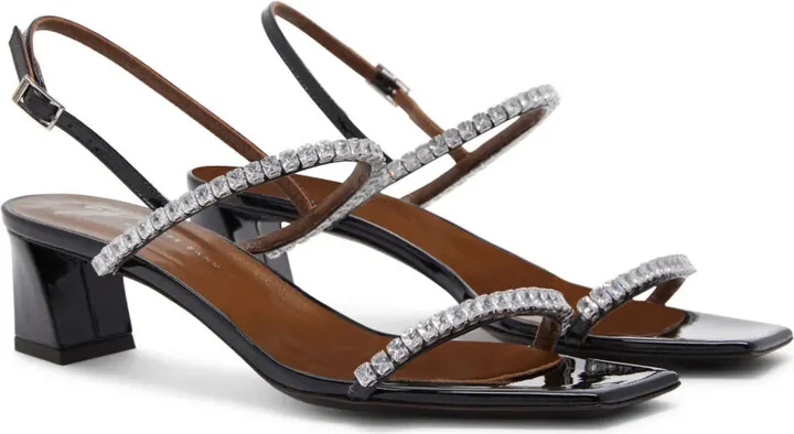 45mm Valentiine Crystal sandals - Image 2