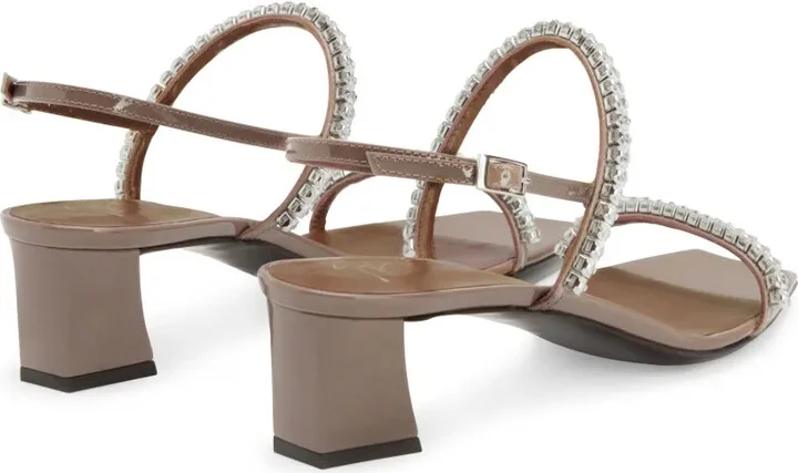 45mm Valentiine Crystal slingback sandals - Image 3