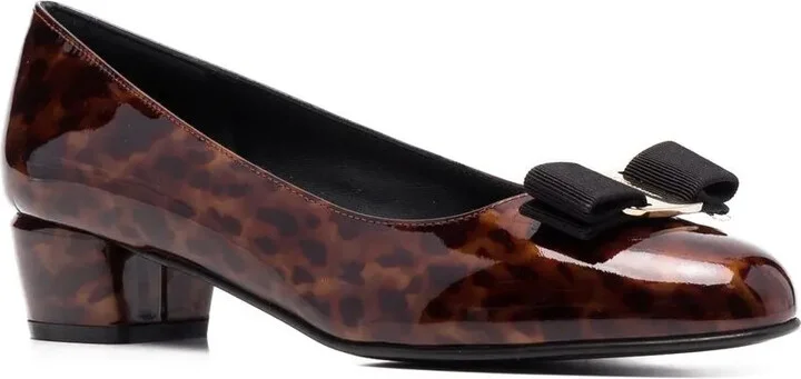45mm Vara patent leather pumps - Image 2