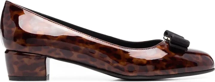 45mm Vara patent leather pumps