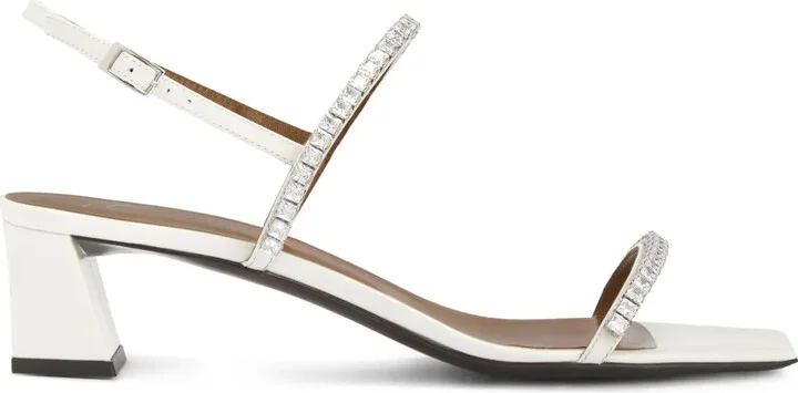 45mm Velentine Crystal sandals