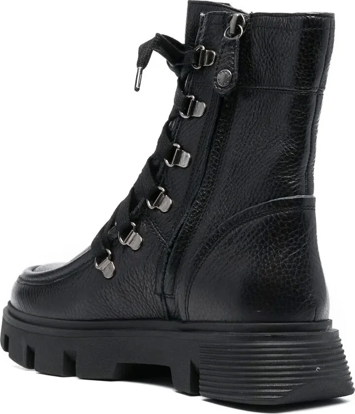 45mm Vilde lace-up leather boots - Image 3