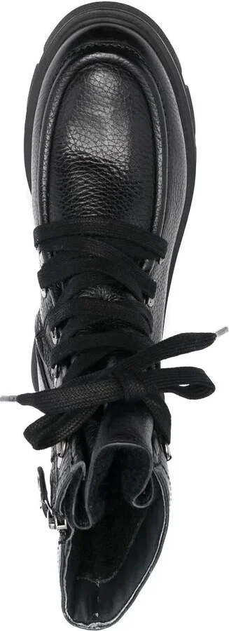 45mm Vilde lace-up leather boots - Image 4