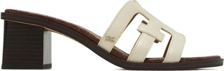 45mm Waylon cut-out block-heel sandals