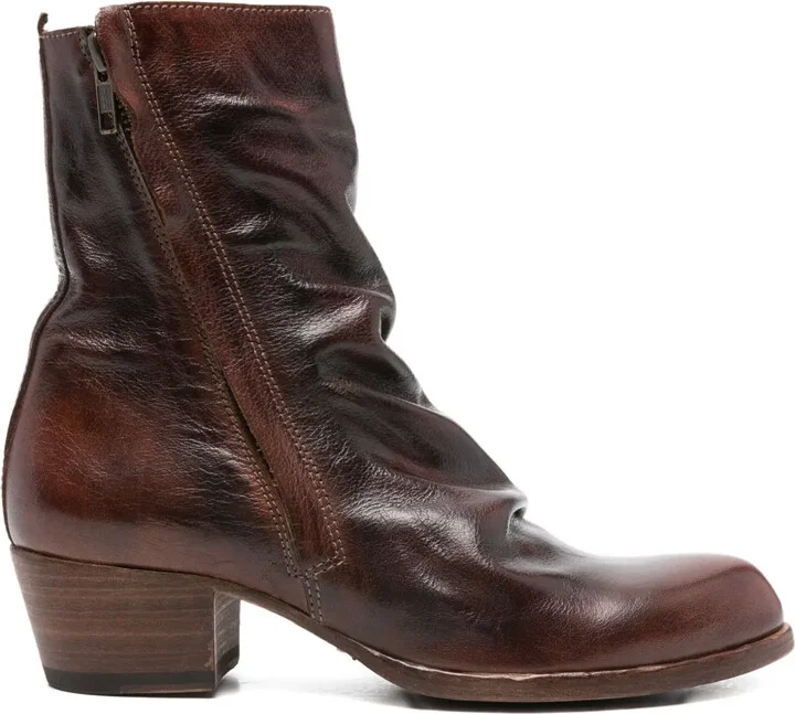 45mm Zip-Detail Boots