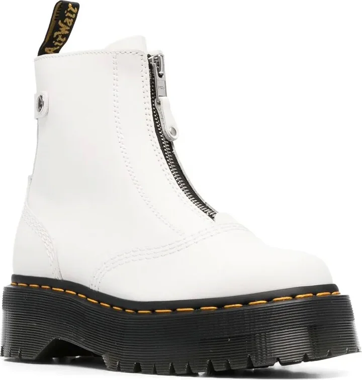 45mm Zip-Front Chunky Boots - Image 2