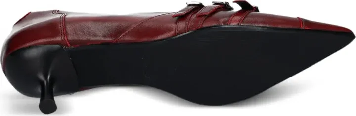 47mm Lykke pointed-toe buckled pumps - Image 4