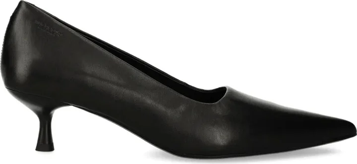 47mm Lykke pointed-toe kitten-heel pumps