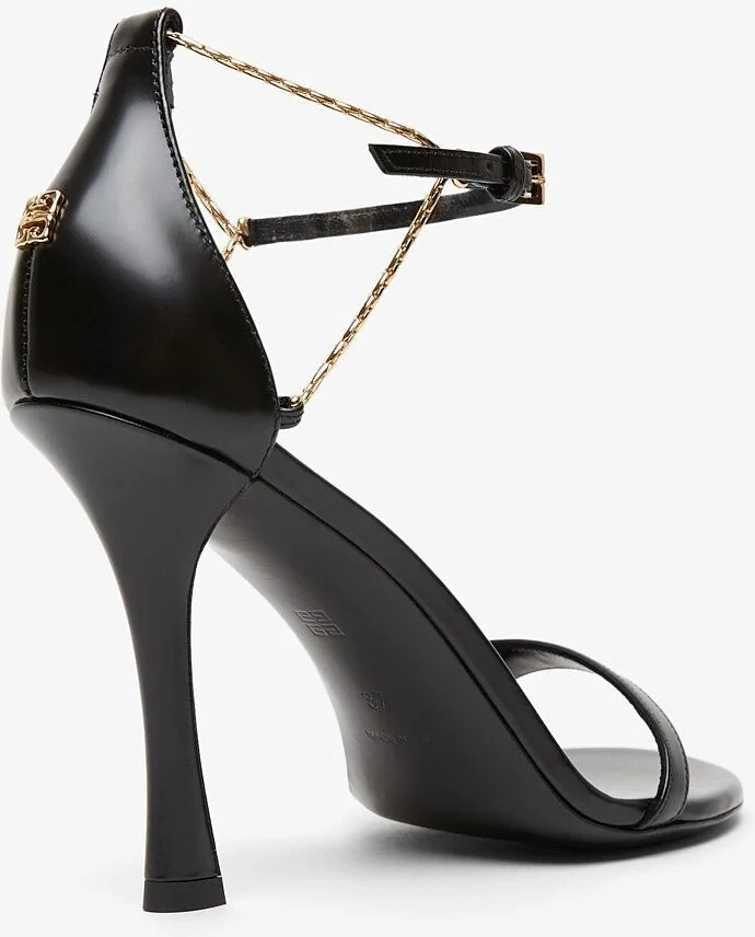 4G 95 liquid black sandals - Image 3