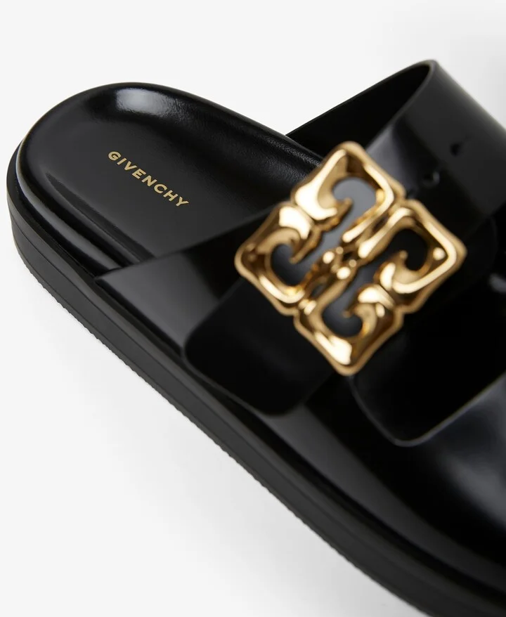4G black flat sandals - Image 5