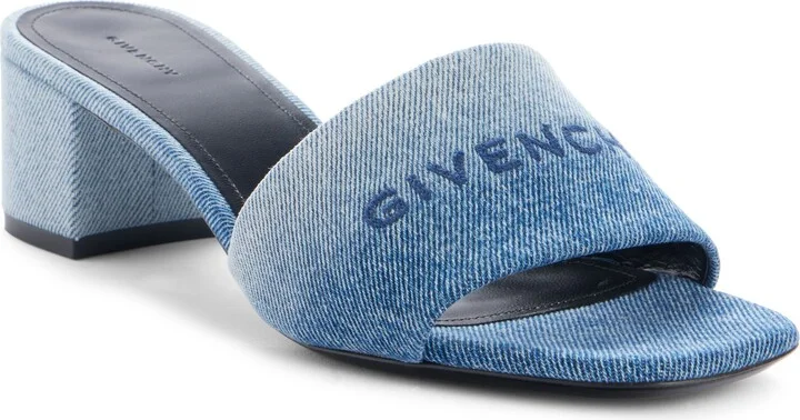4G Block Heel Slide Sandal