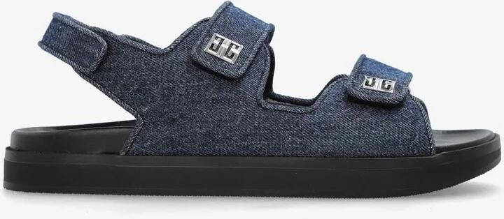 4G Denim Sandals