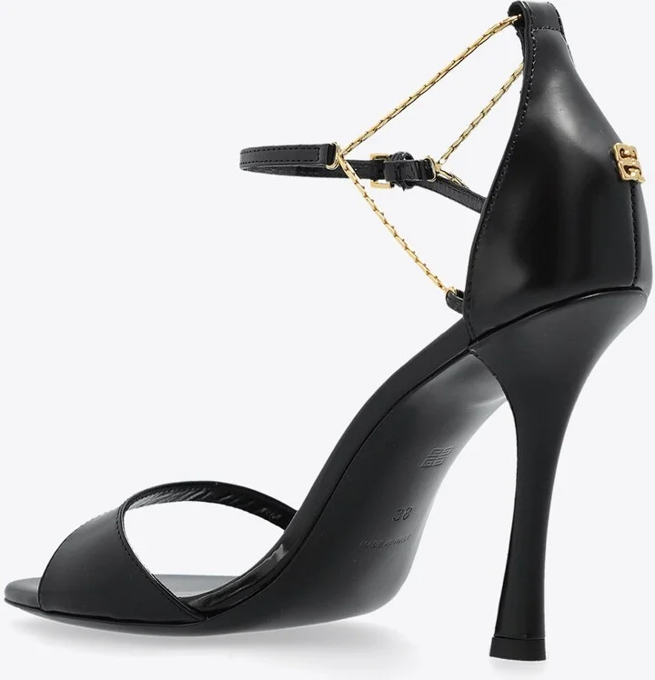 4G Liquid 90 Leather Sandals - Image 2