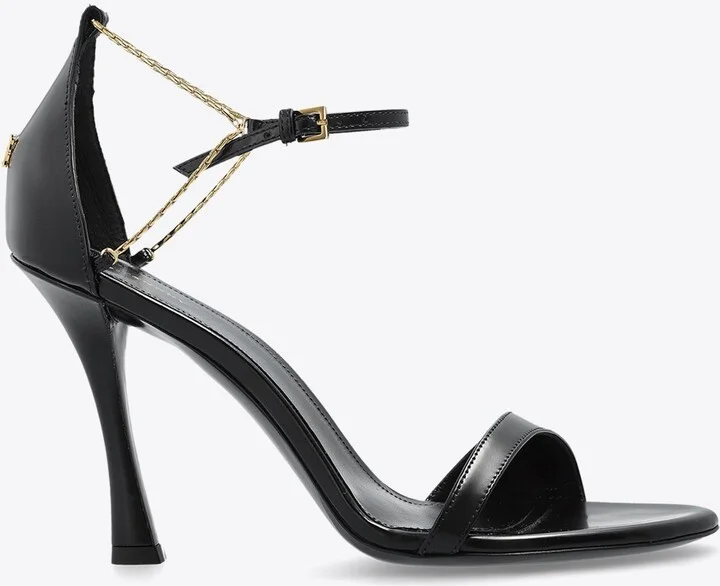 4G Liquid 90 Leather Sandals